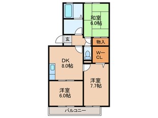 レーベンスアルトの物件間取画像